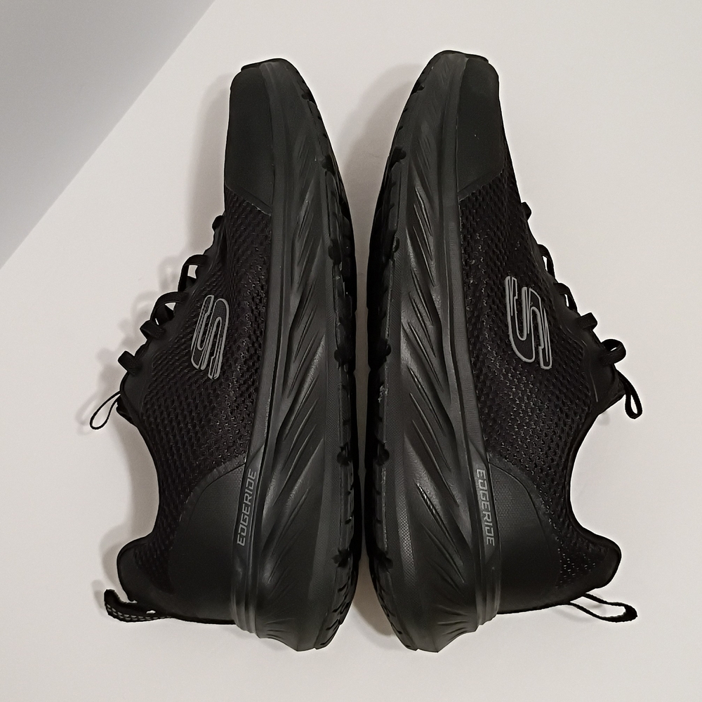 Skechers Men's Relaxed Fit Black Edgeride - Rekze Sneaker - Picture 5 of 10